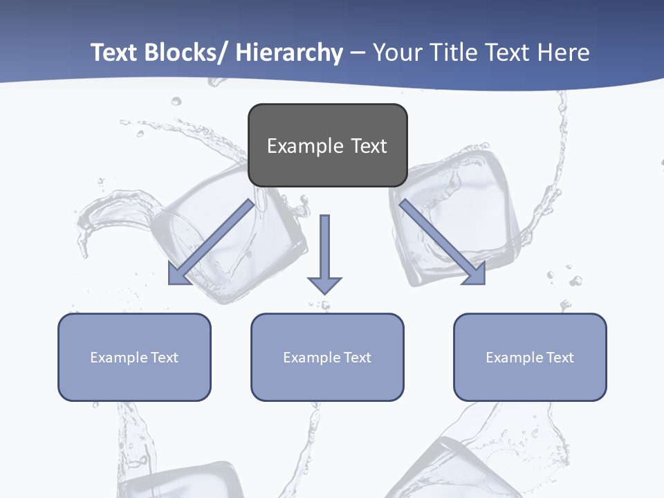 Space Flow Square PowerPoint Template