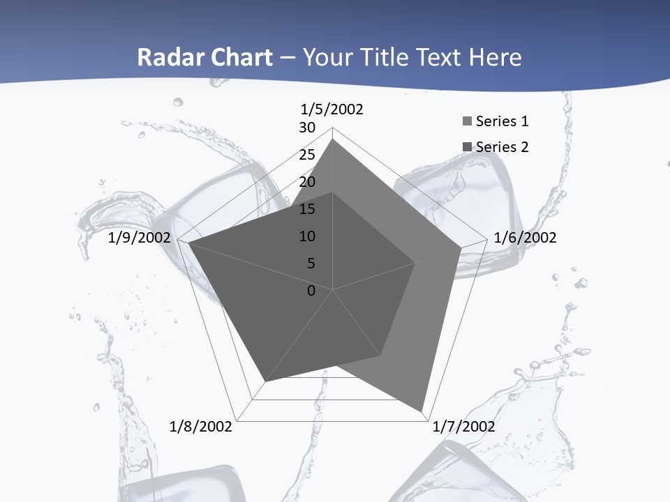 Space Flow Square PowerPoint Template