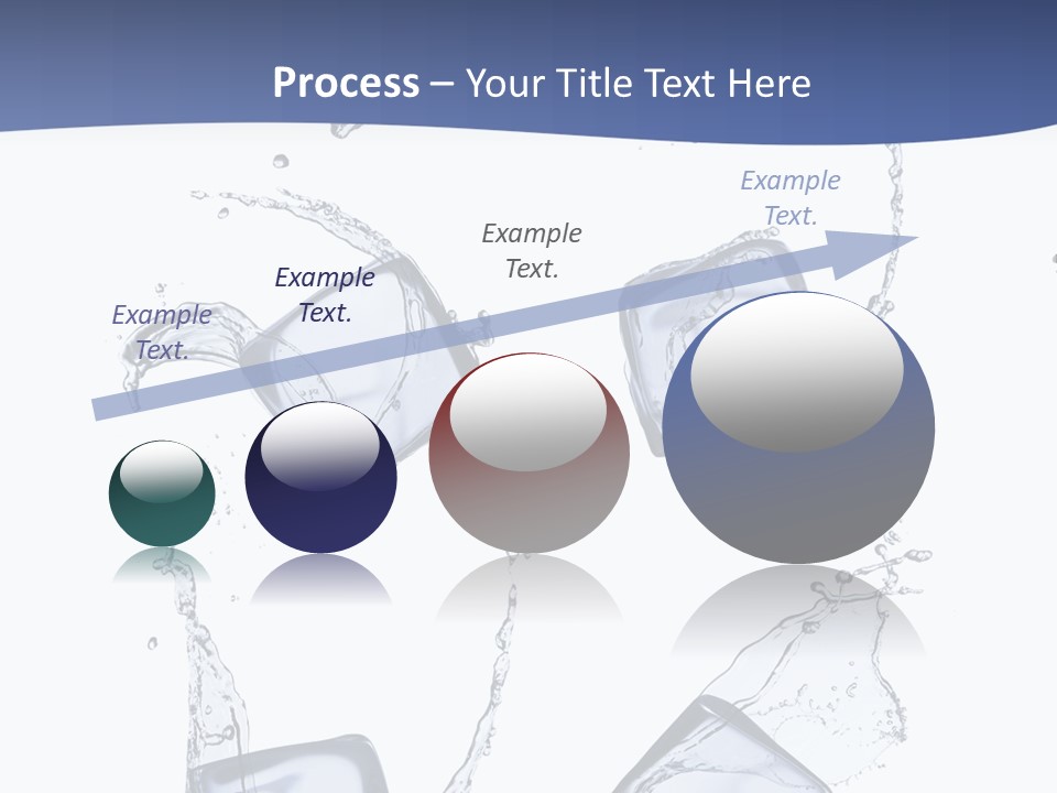 Space Flow Square PowerPoint Template