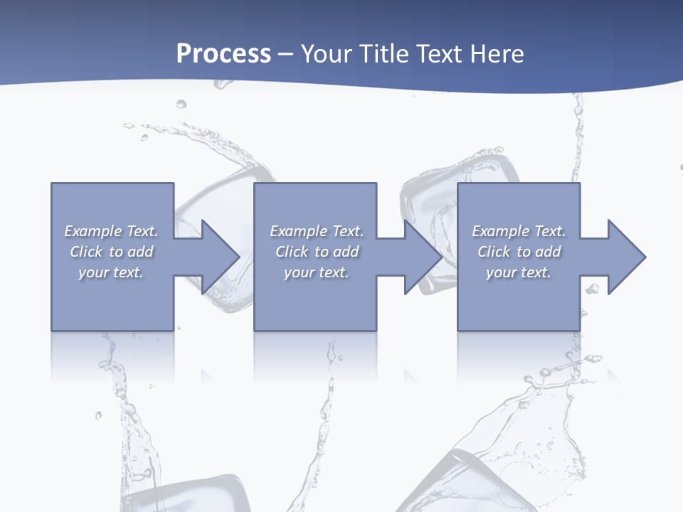 Space Flow Square PowerPoint Template