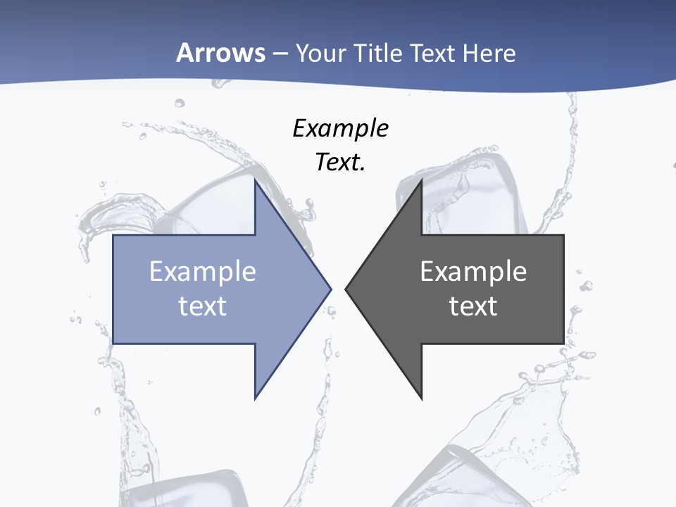 Space Flow Square PowerPoint Template