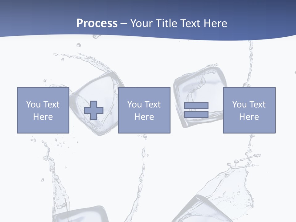 Space Flow Square PowerPoint Template