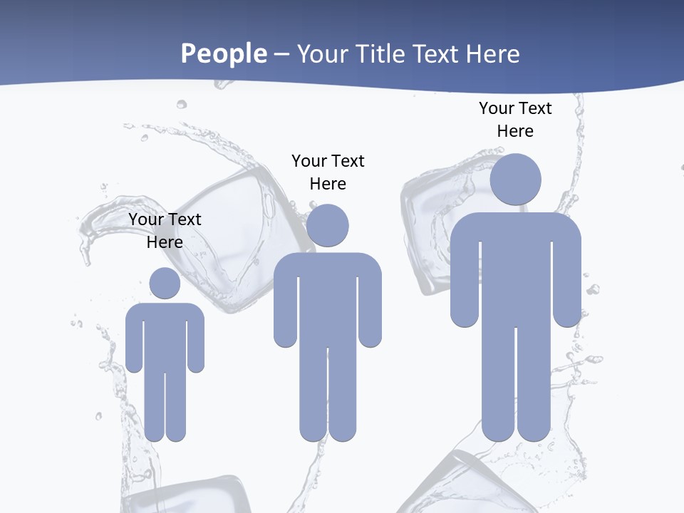 Space Flow Square PowerPoint Template