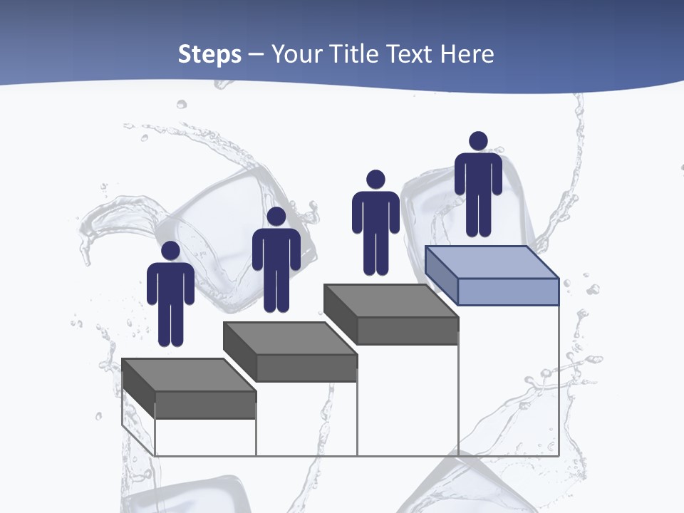Space Flow Square PowerPoint Template