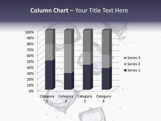 Ice Color Bubble PowerPoint Template