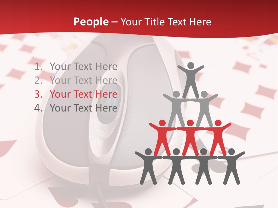 Per On Happy Team PowerPoint Template