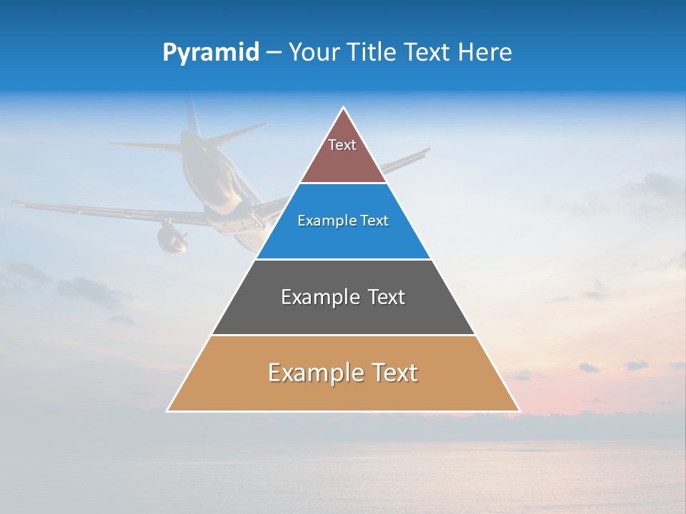 Sunrise Airport Sun PowerPoint Template