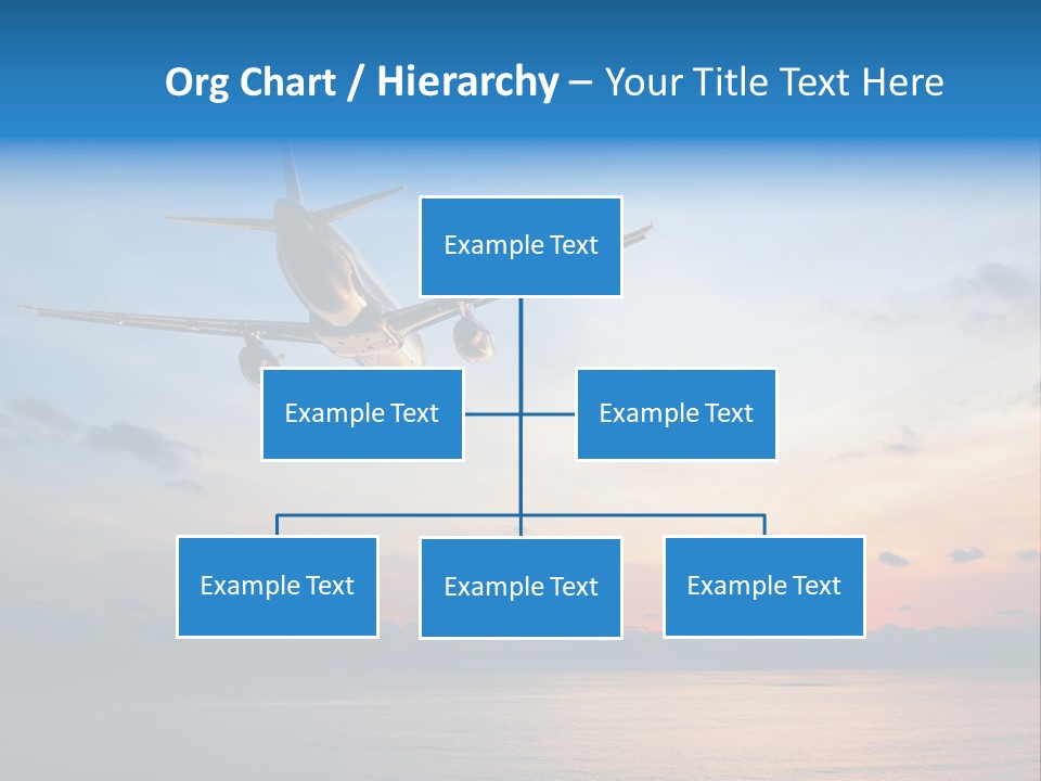 Sunrise Airport Sun PowerPoint Template