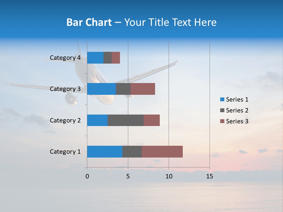Sunrise Airport Sun PowerPoint Template