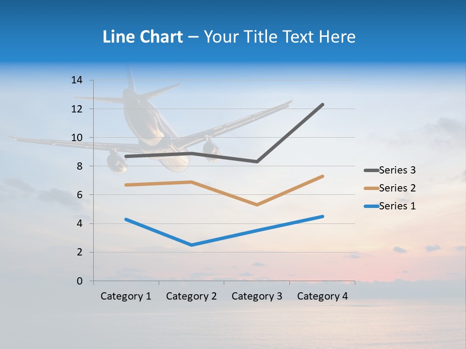 Sunrise Airport Sun PowerPoint Template