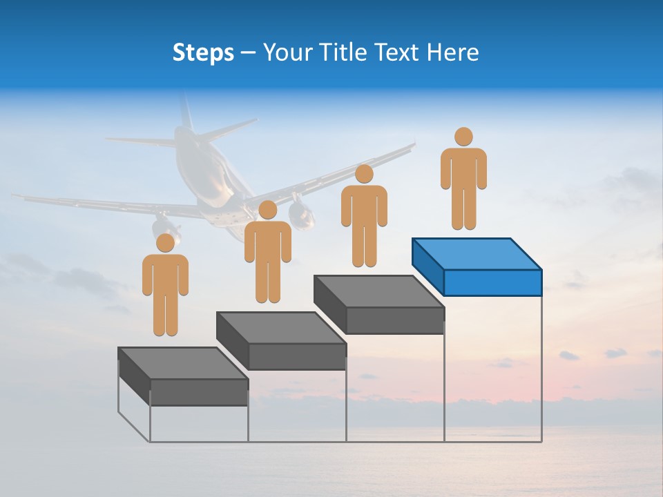 Sunrise Airport Sun PowerPoint Template