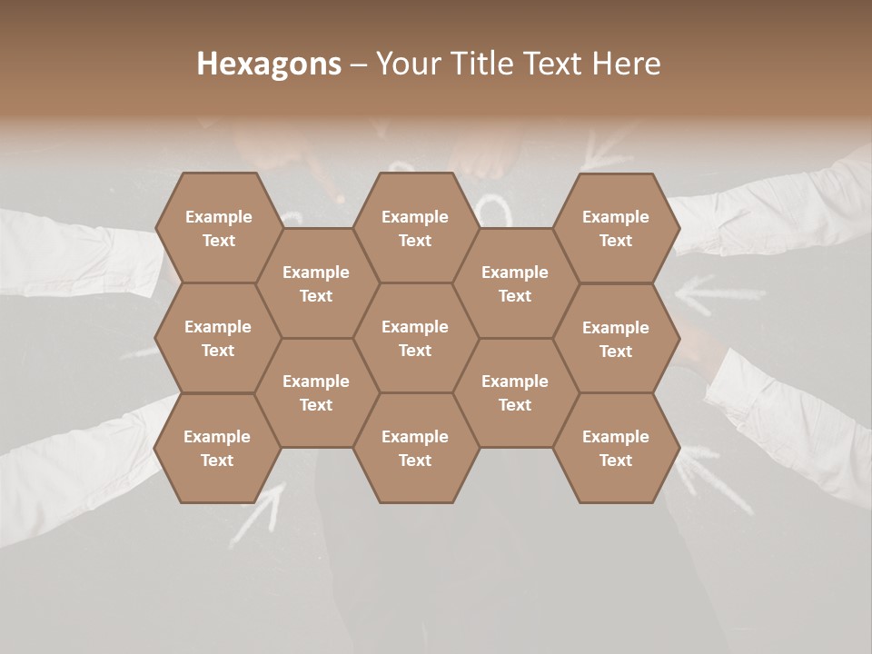Arrow Moving Continental PowerPoint Template