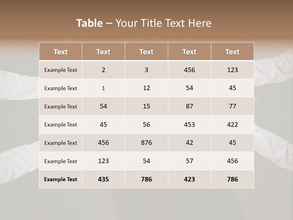 Arrow Moving Continental PowerPoint Template