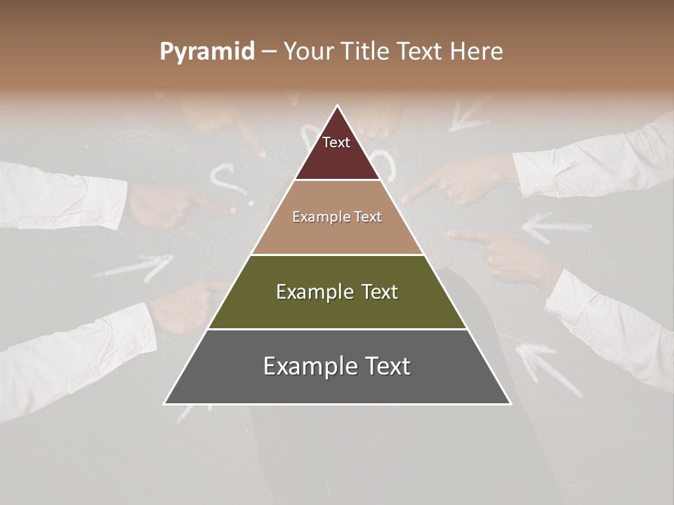 Arrow Moving Continental PowerPoint Template