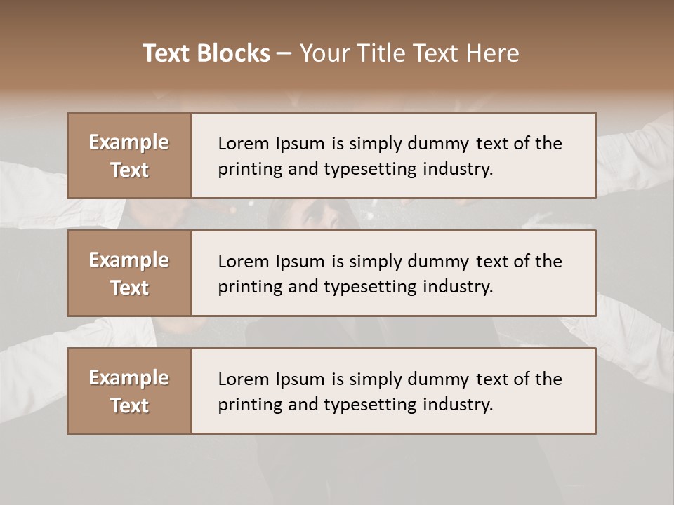 Arrow Moving Continental PowerPoint Template