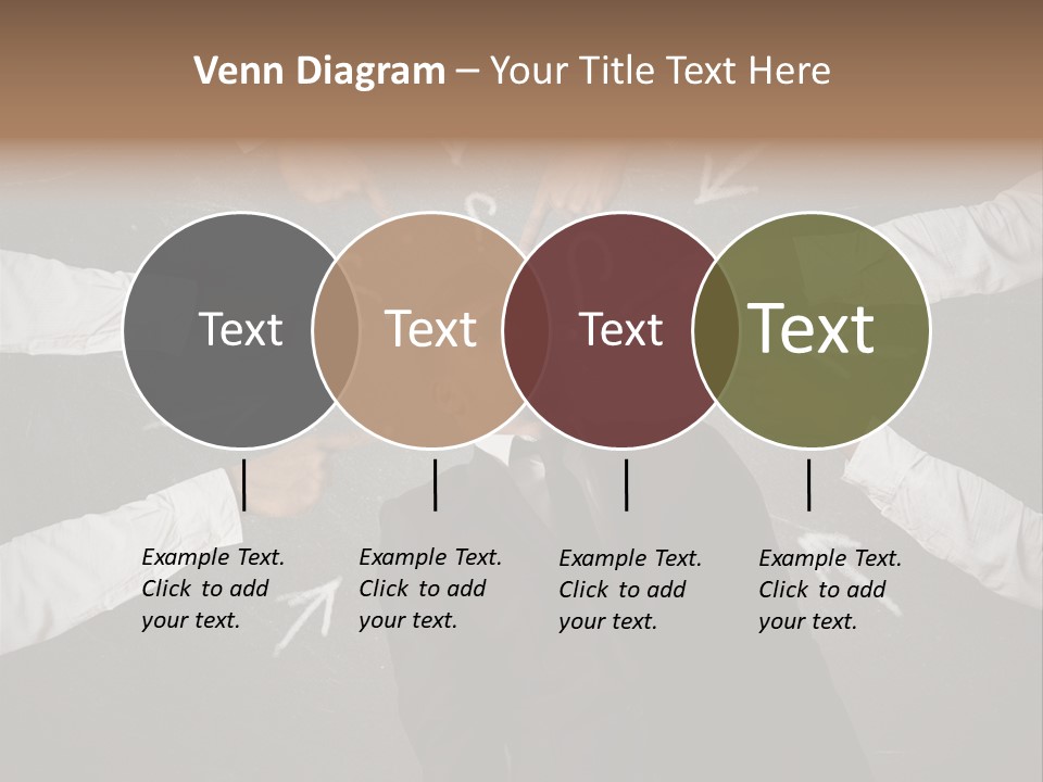 Arrow Moving Continental PowerPoint Template