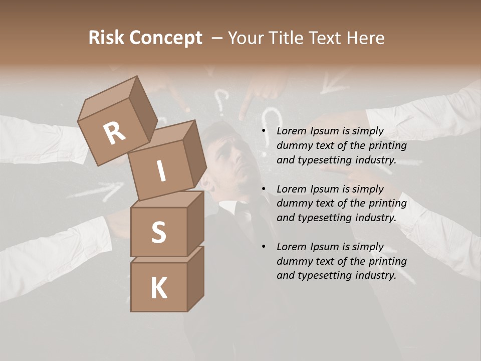 Arrow Moving Continental PowerPoint Template