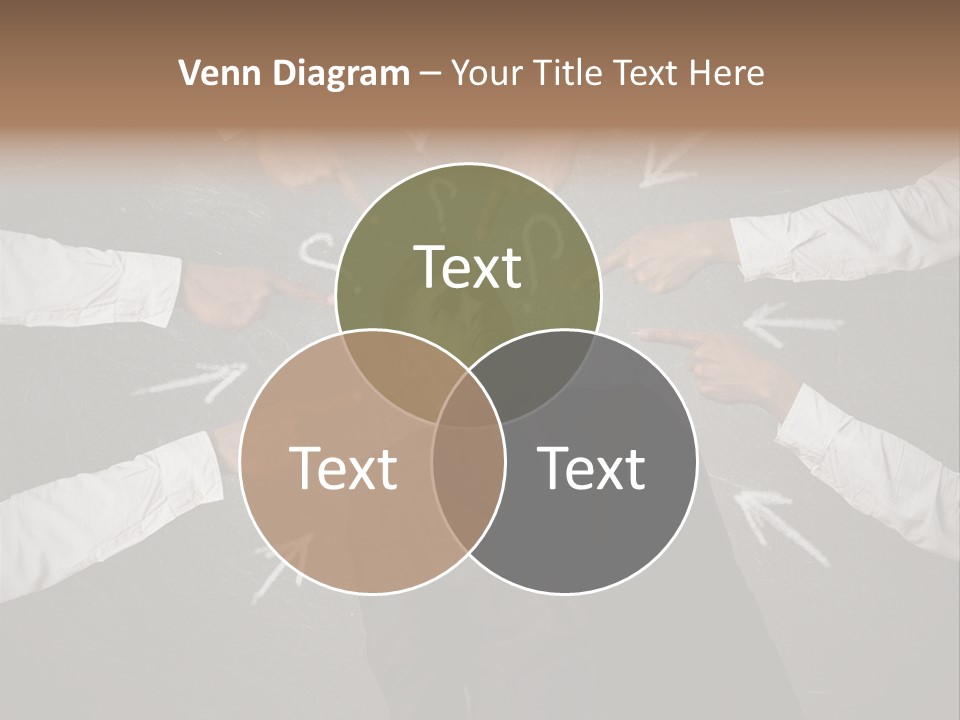 Arrow Moving Continental PowerPoint Template