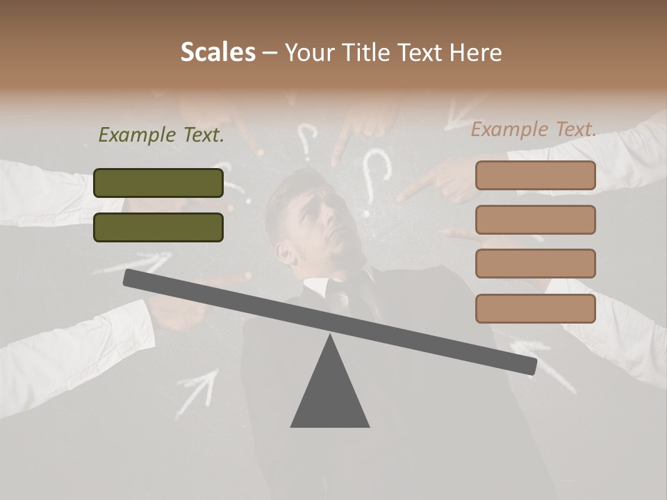 Arrow Moving Continental PowerPoint Template