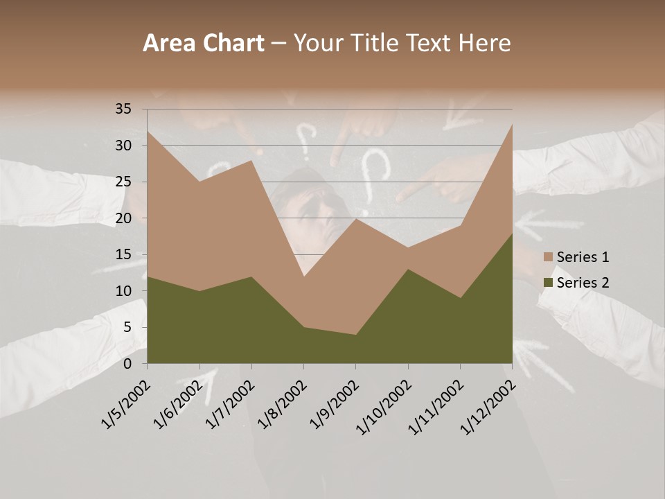 Arrow Moving Continental PowerPoint Template