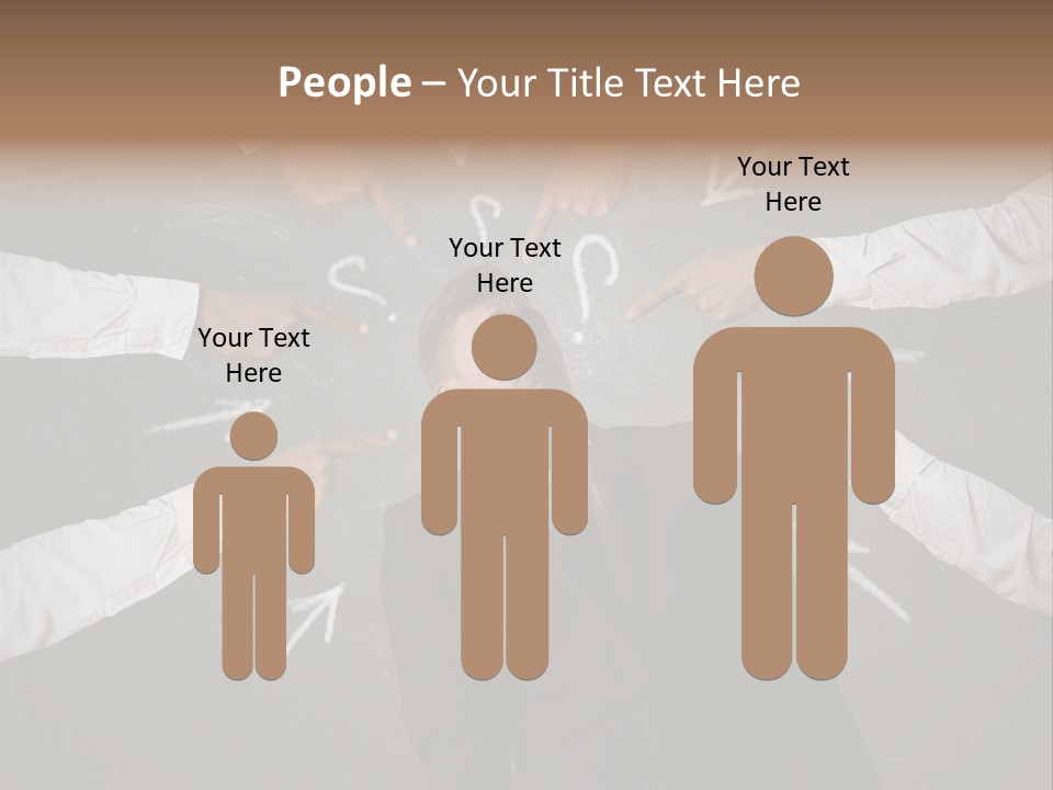 Arrow Moving Continental PowerPoint Template