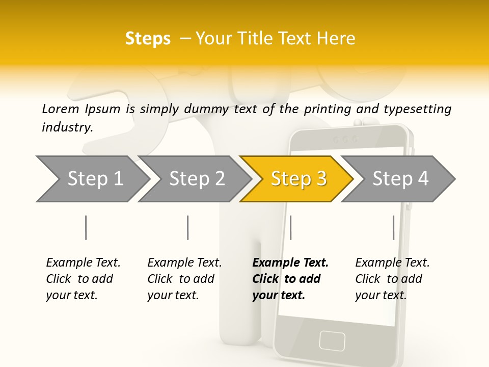 Spanner Man Fix PowerPoint Template