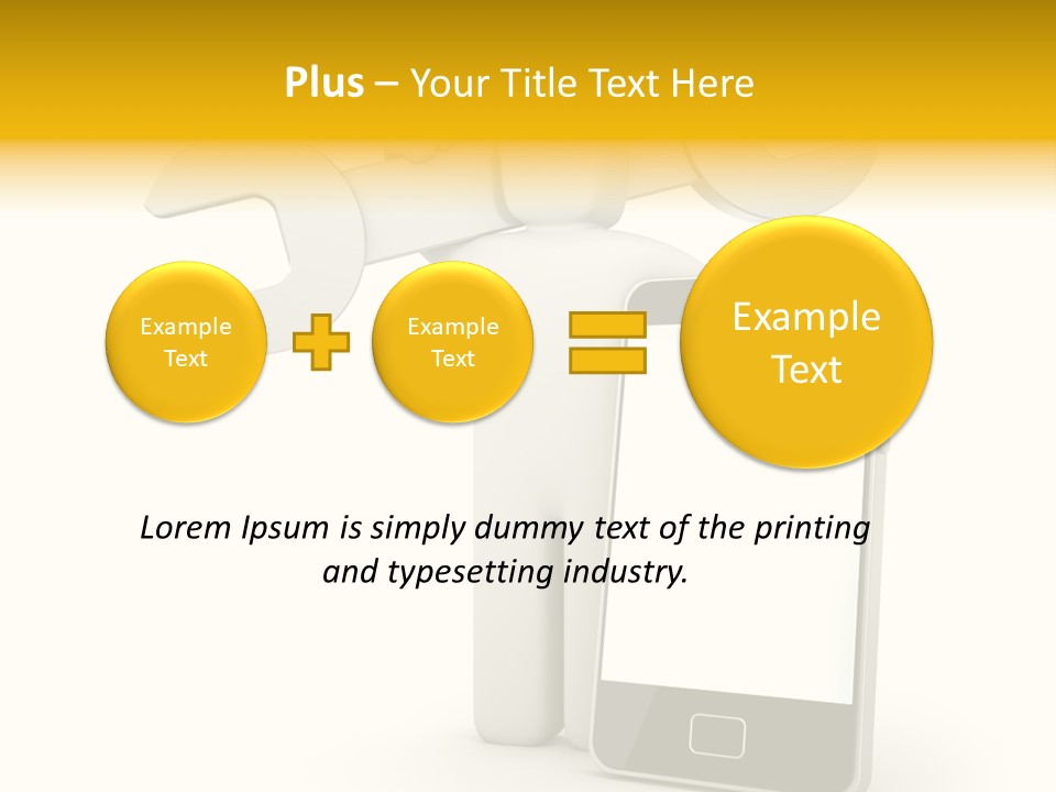 Spanner Man Fix PowerPoint Template