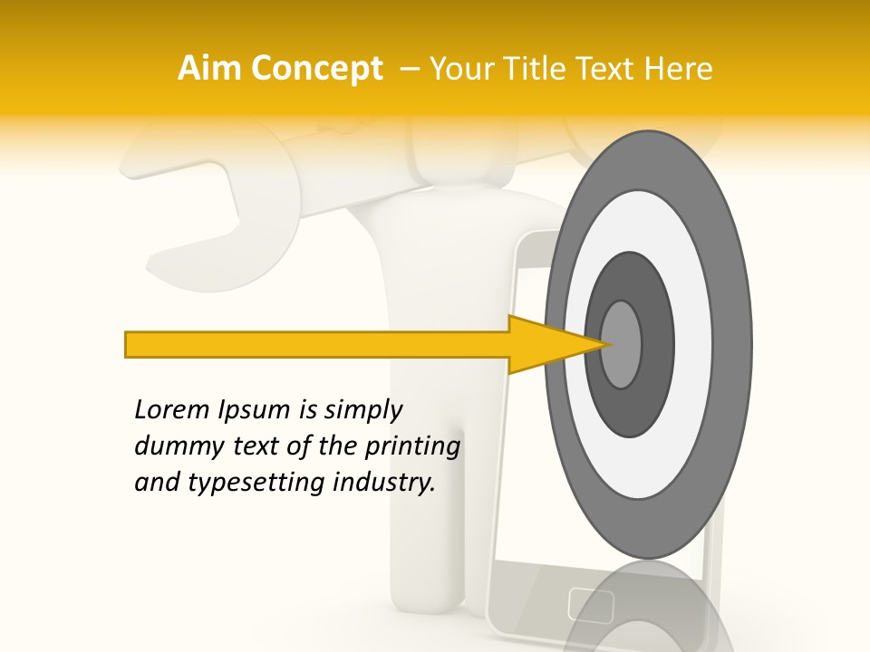 Spanner Man Fix PowerPoint Template