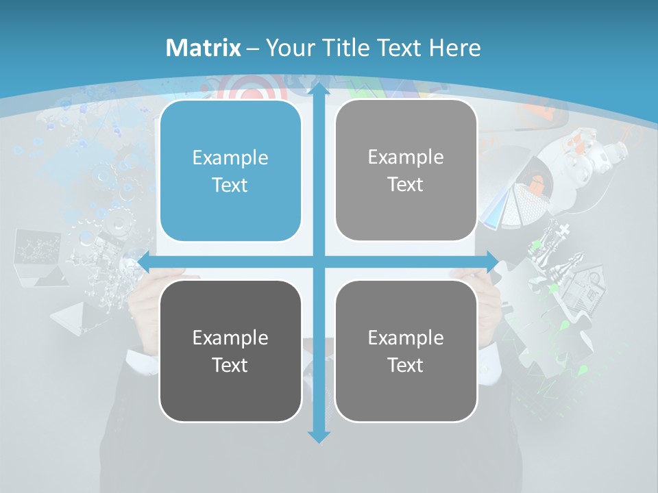 Book Chart Goals PowerPoint Template