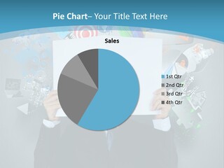 Book Chart Goals PowerPoint Template