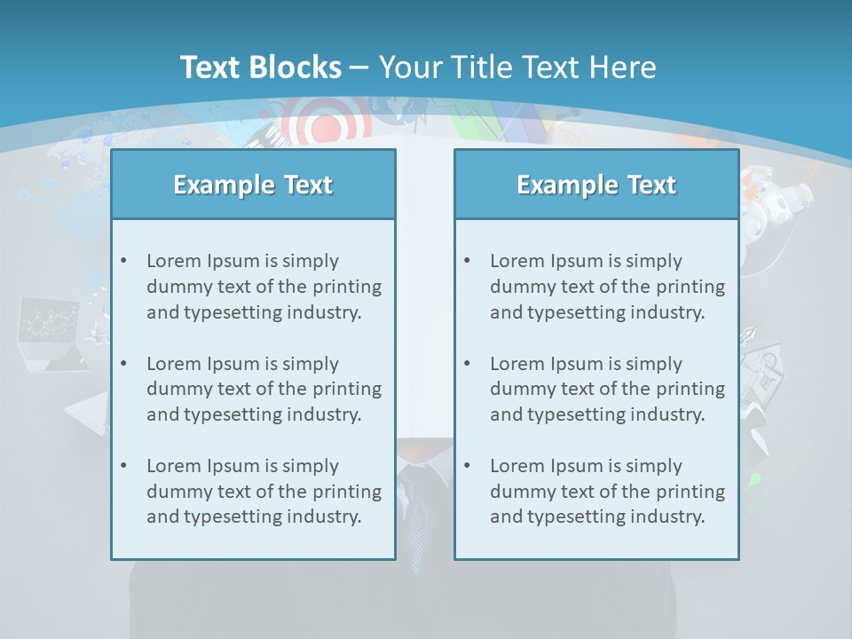 Book Chart Goals PowerPoint Template