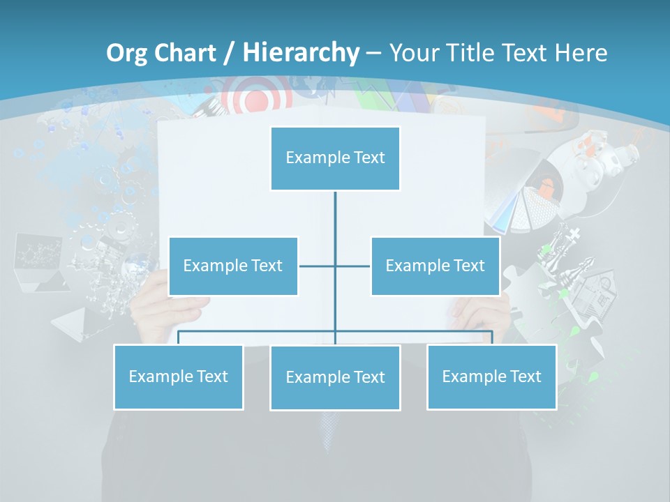 Book Chart Goals PowerPoint Template