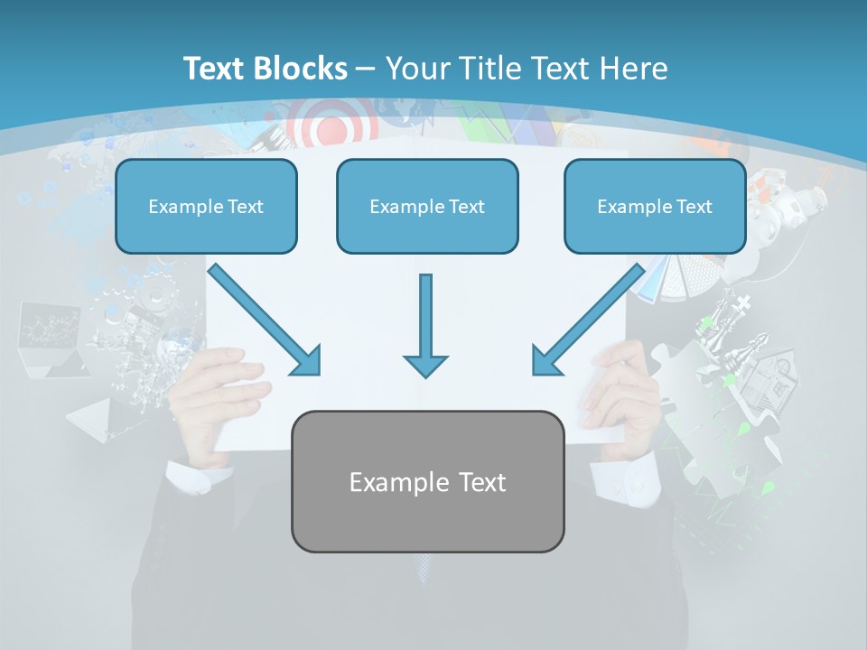 Book Chart Goals PowerPoint Template