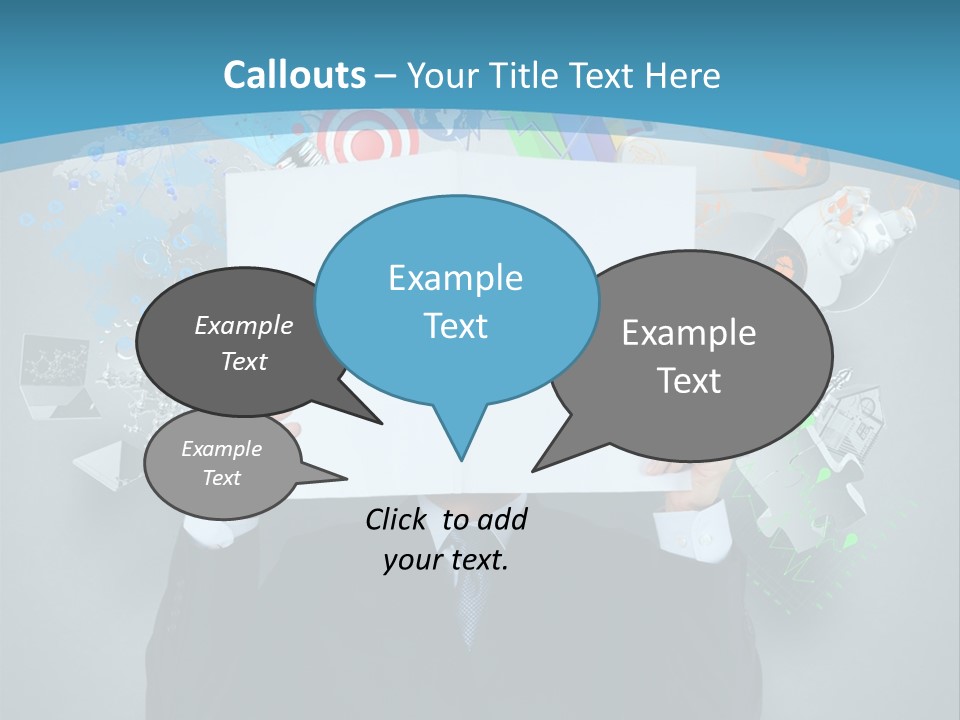 Book Chart Goals PowerPoint Template
