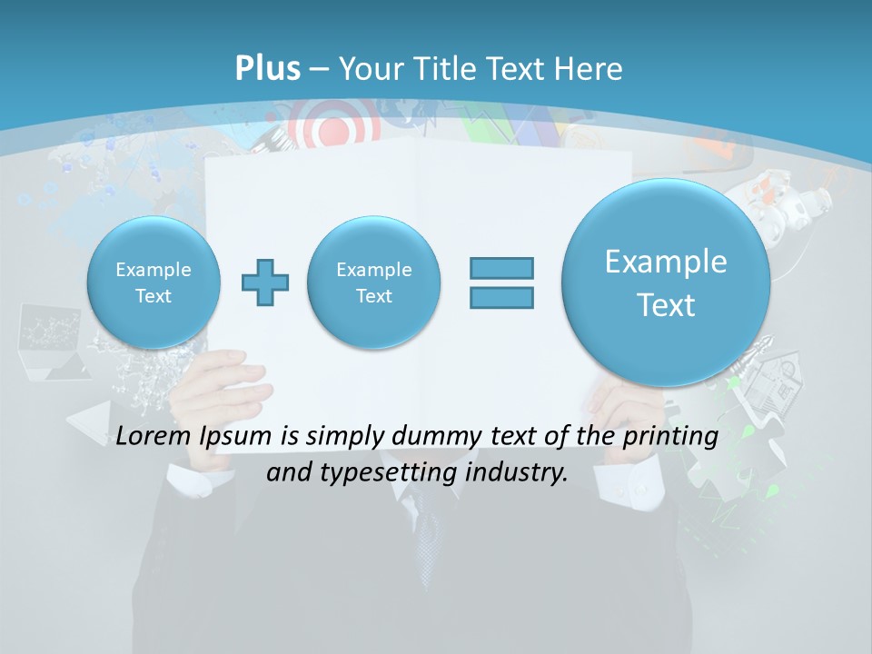 Book Chart Goals PowerPoint Template