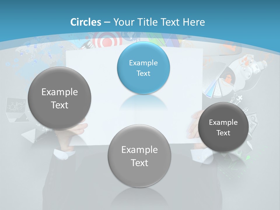 Book Chart Goals PowerPoint Template