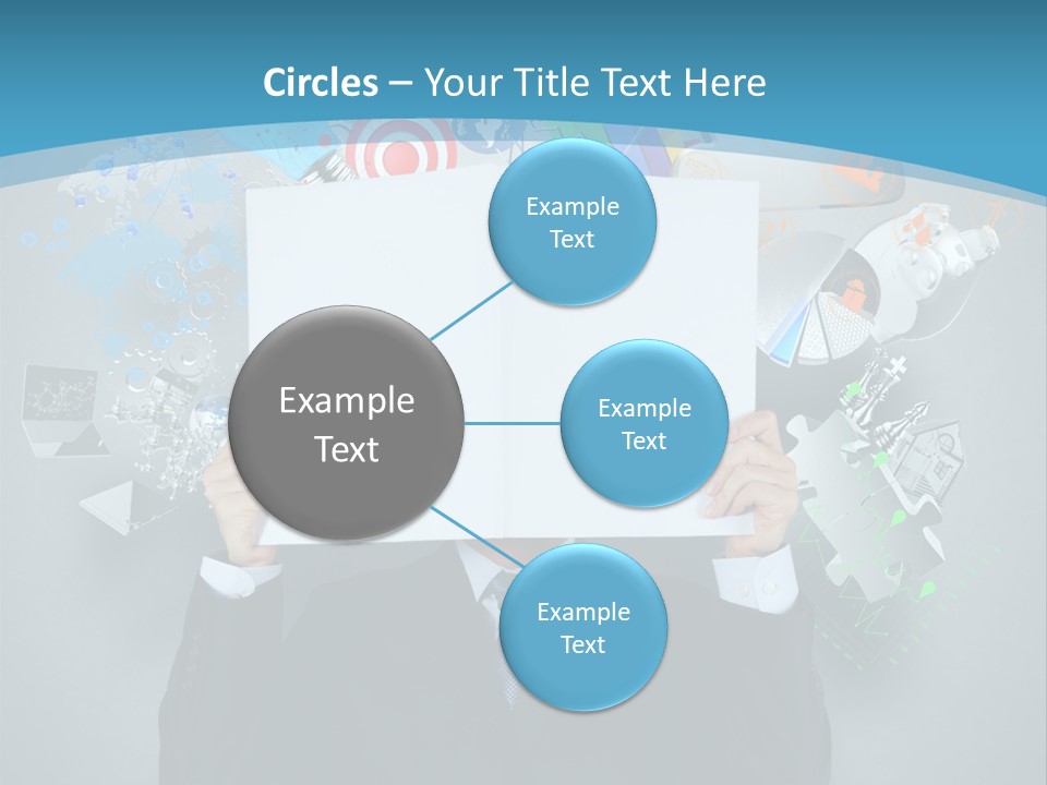 Book Chart Goals PowerPoint Template