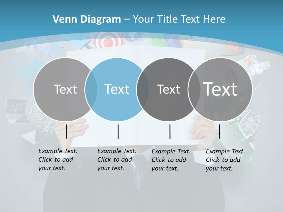 Book Chart Goals PowerPoint Template