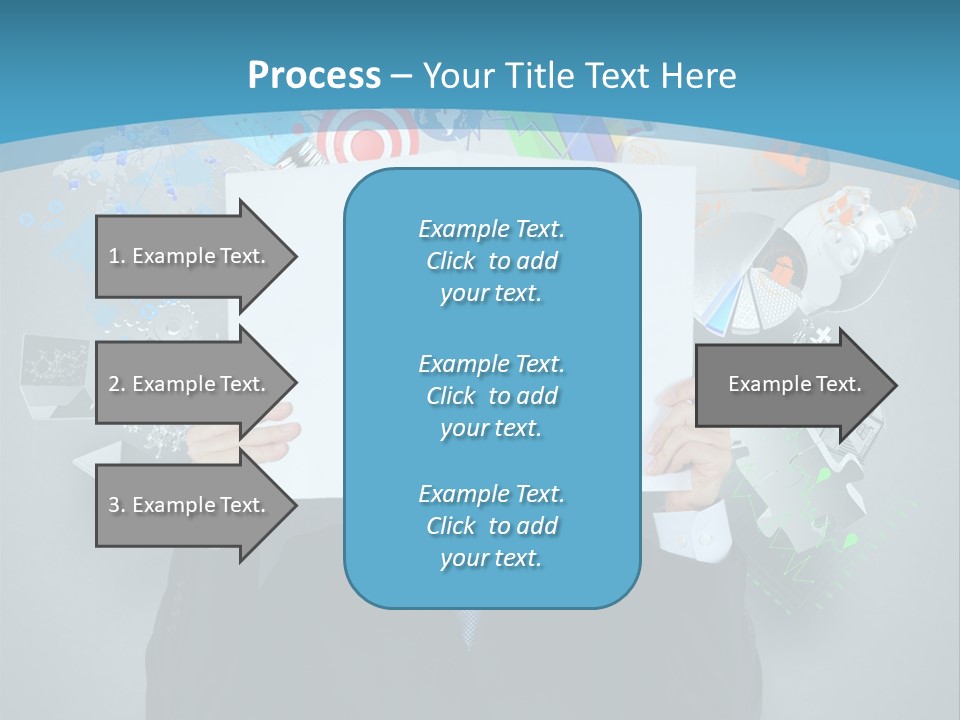 Book Chart Goals PowerPoint Template
