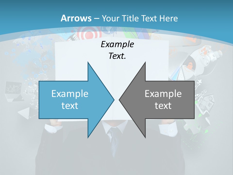 Book Chart Goals PowerPoint Template