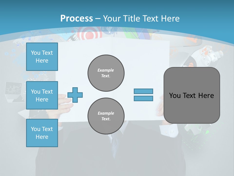 Book Chart Goals PowerPoint Template