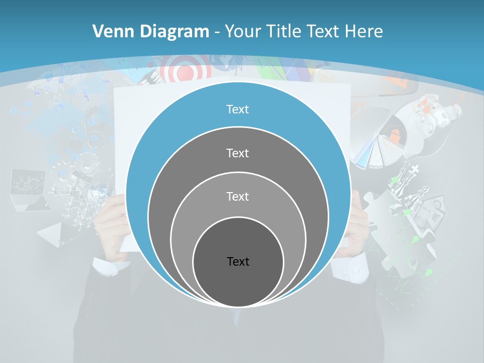 Book Chart Goals PowerPoint Template