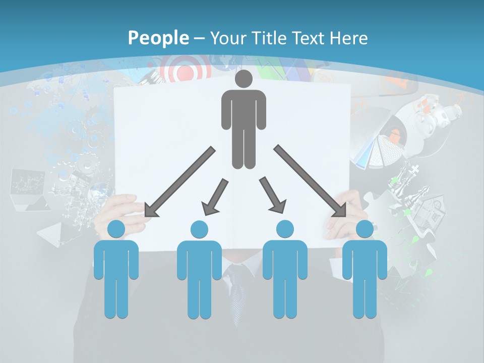 Book Chart Goals PowerPoint Template