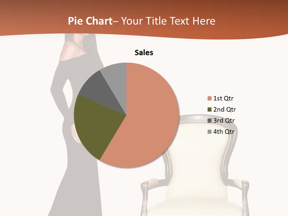 Elegance Indoors Women PowerPoint Template