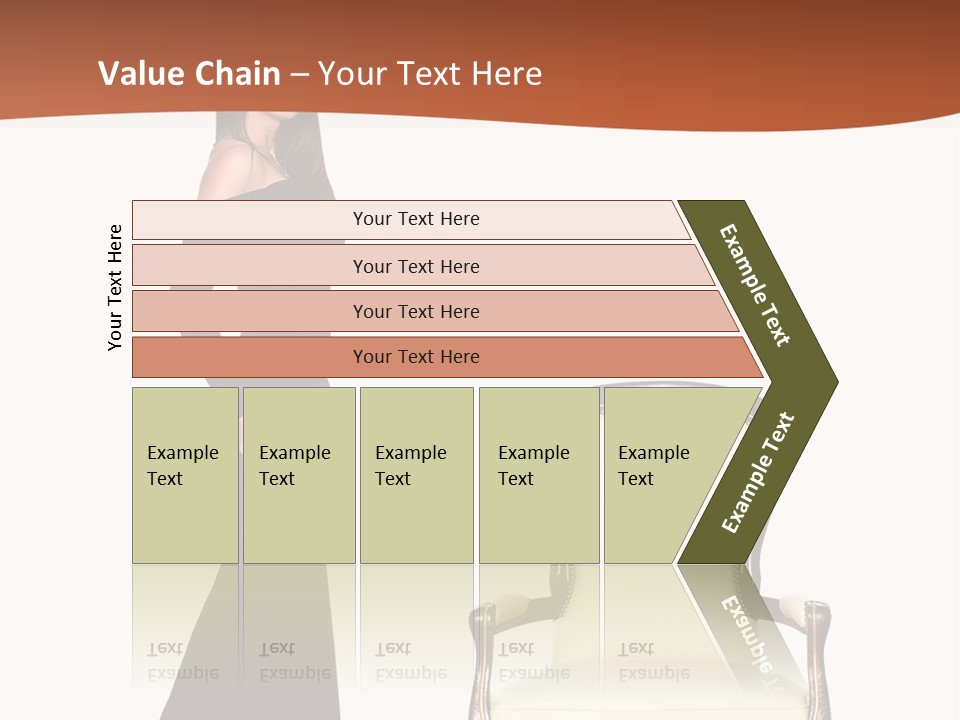 Elegance Indoors Women PowerPoint Template