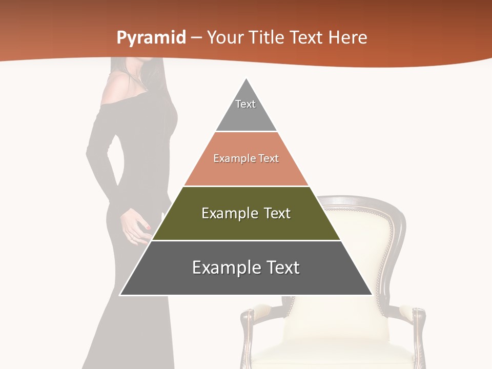 Elegance Indoors Women PowerPoint Template