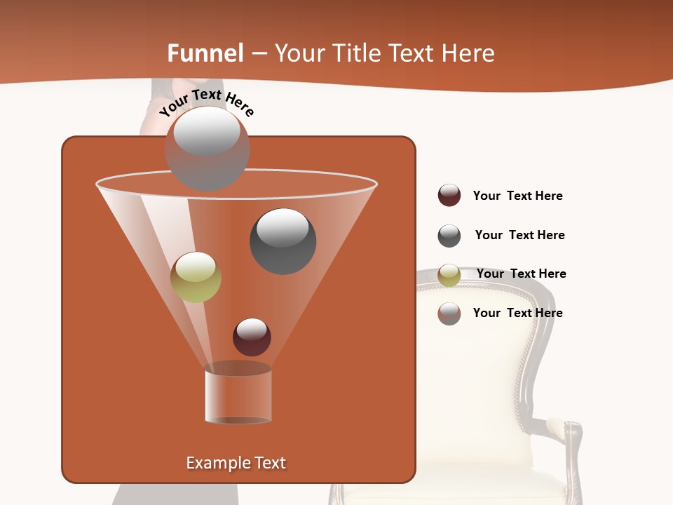 Elegance Indoors Women PowerPoint Template