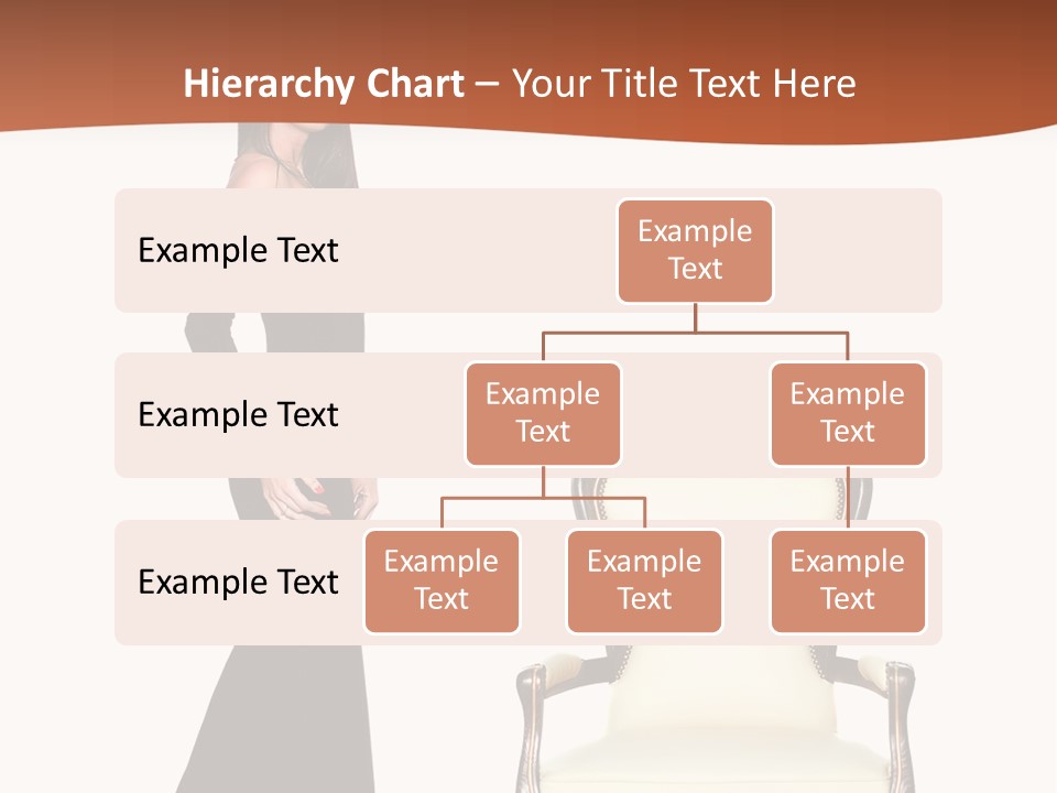 Elegance Indoors Women PowerPoint Template