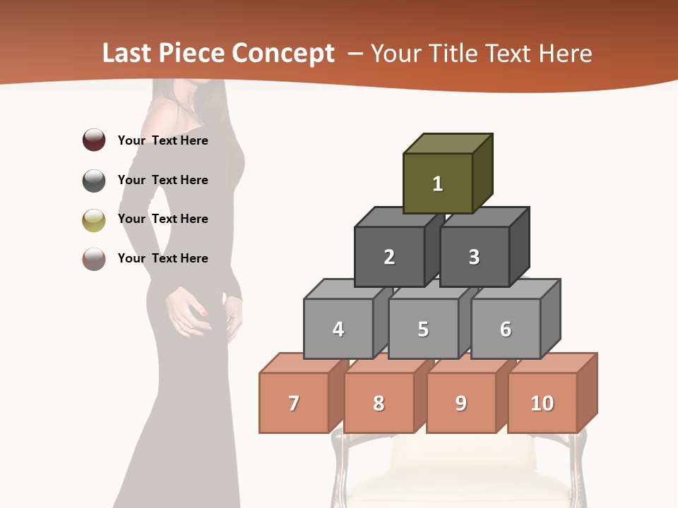 Elegance Indoors Women PowerPoint Template