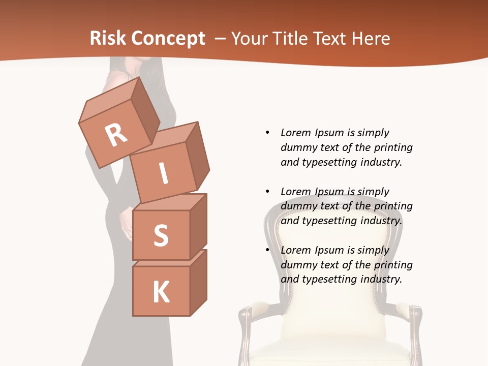 Elegance Indoors Women PowerPoint Template